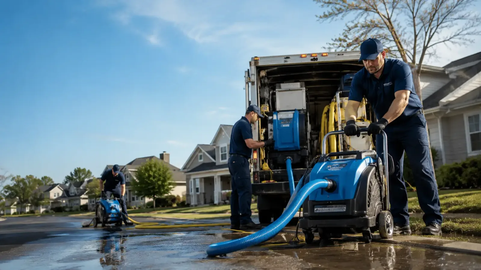 Flood Damage Cleanup in South Gibson, PA